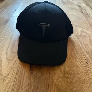 Brand New Tesla Black Baseball Cap